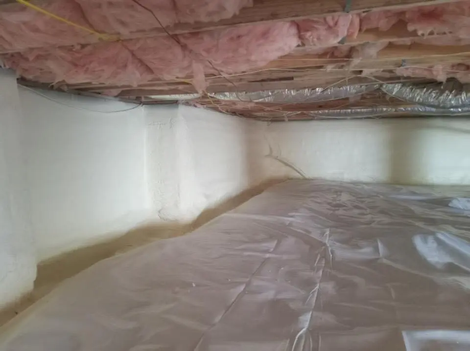 Crawl space encapsulation with closed-cell spray foam for Roof Waterproofing in Cave Creek